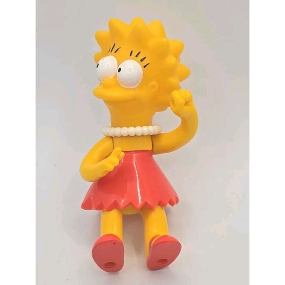 1990 The Simpsons 20th Centry Fox Consumer Products Figurines Set Of 7 Sku 323 - Picture 12 of 16